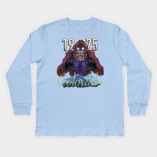 The Mystic Yeti Colorado Kids Long Sleeve T-Shirt